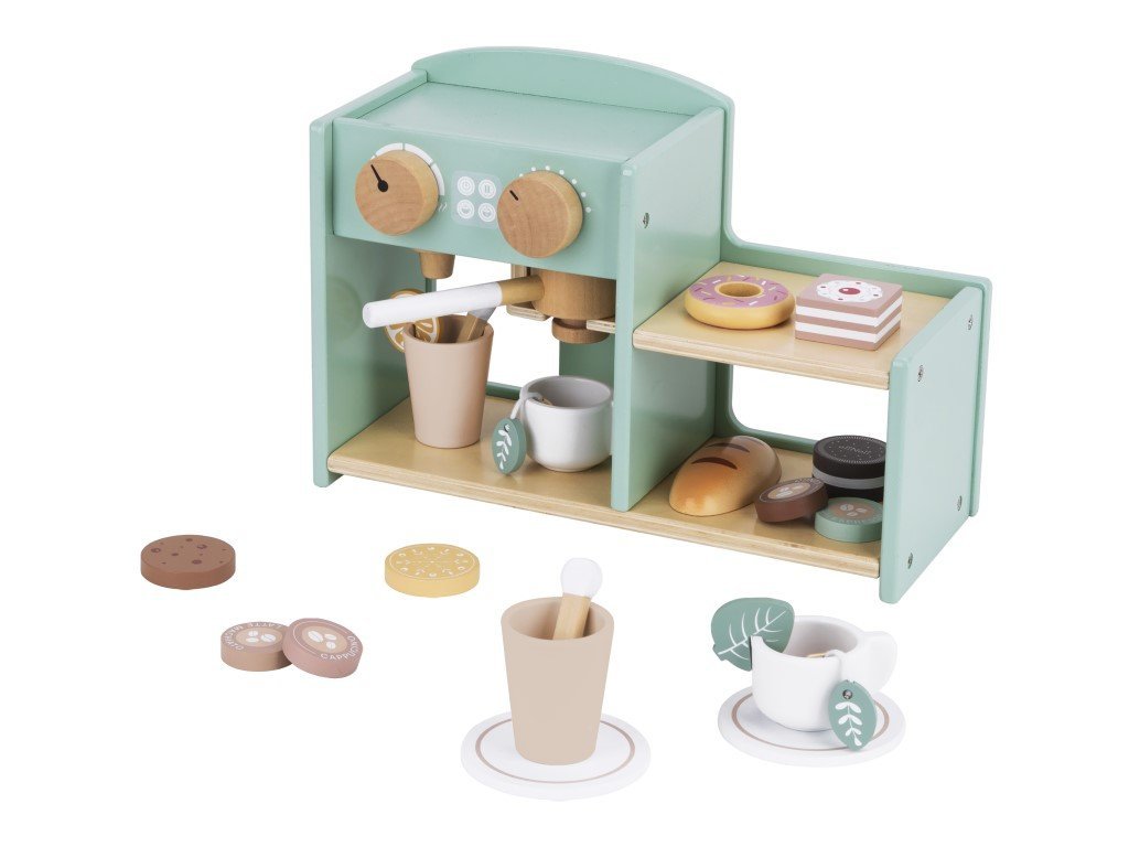 Kaffeebar - Holzspielzeug-Set –