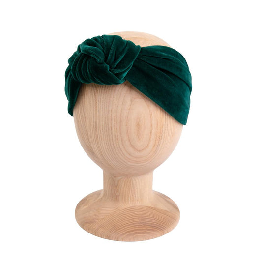 Haarband Velvet - Grün - fabelhaftly.de