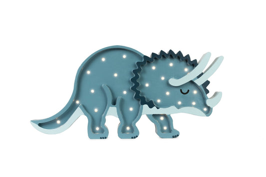 Holzlampe - Triceratops - fabelhaftly.de