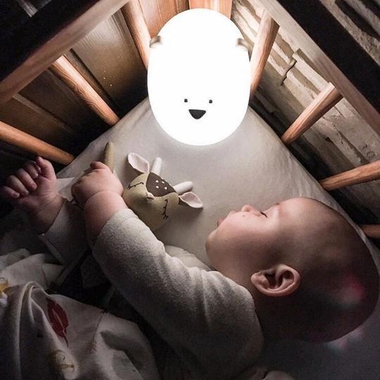 Nachtlampe BÄR klein weiß - fabelhaftly.de