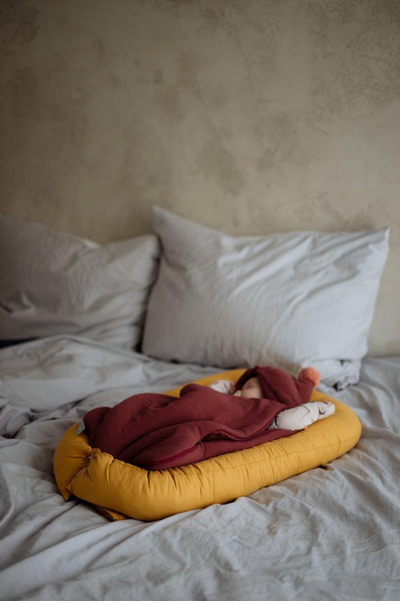 Schlafsack mit Kapuze - Pome Granate - fabelhaftly.de