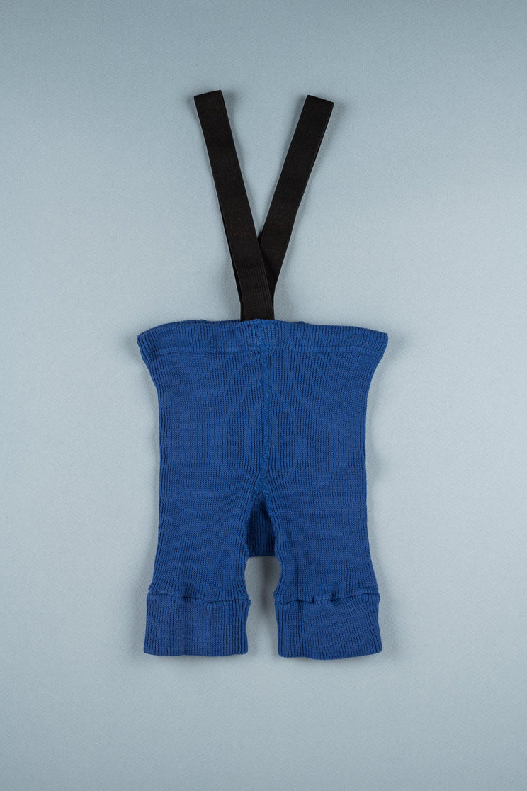 Shorts mit Trägern - Kobaltblau - fabelhaftly.de
